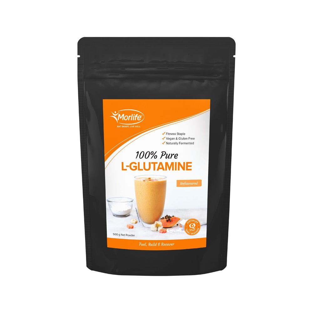 Morlife L Glutamine Unflavoured 500g