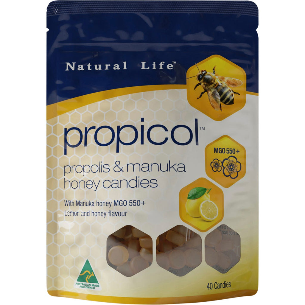 Propicol Propolis & Manuka Honey Candies 40pcs
