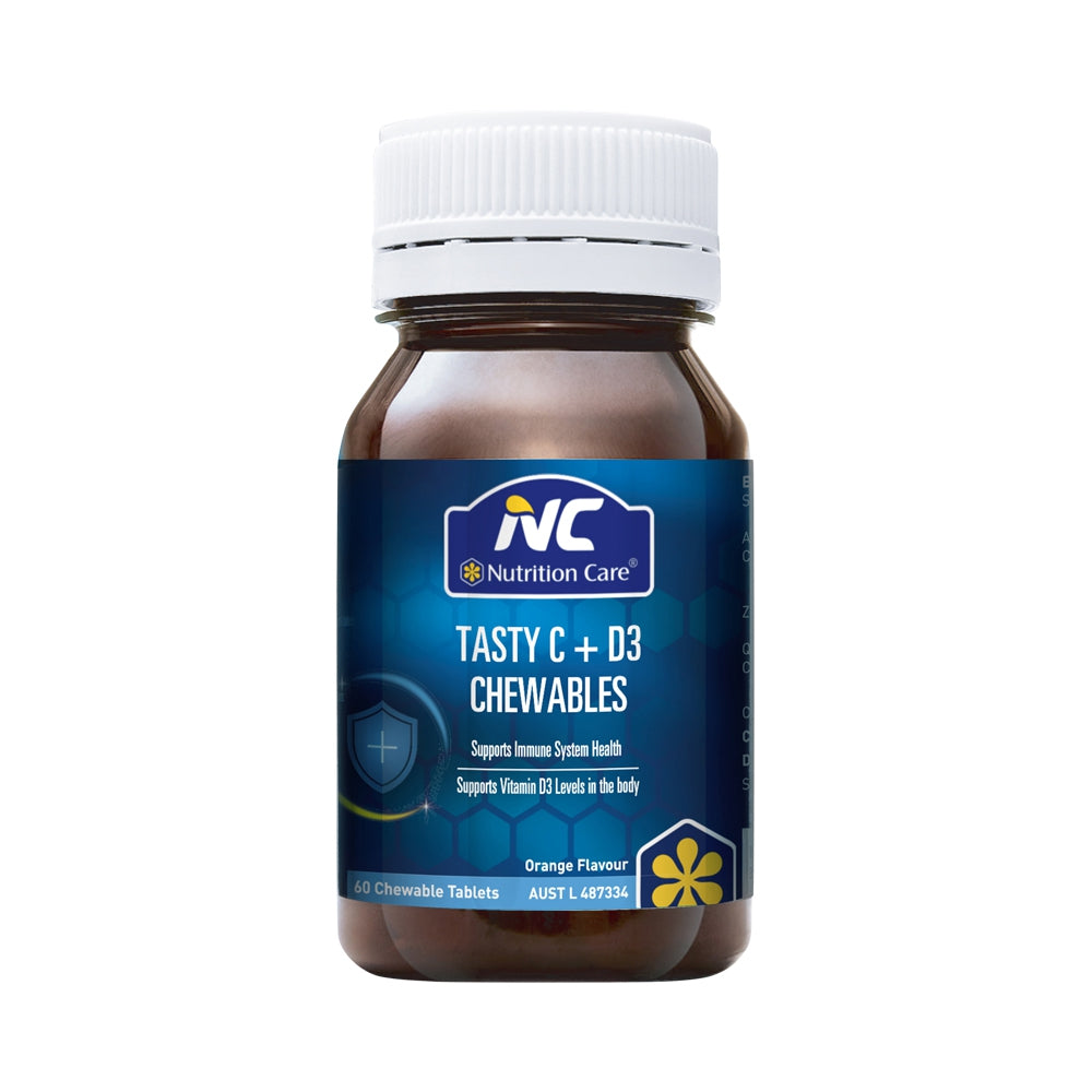 Nc By Nutrition Care Tasty C D3 Chewables Orange 60t