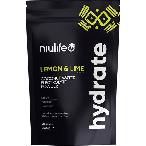 Hydrate Electrolyte Powder Lemon & Lime 200g
