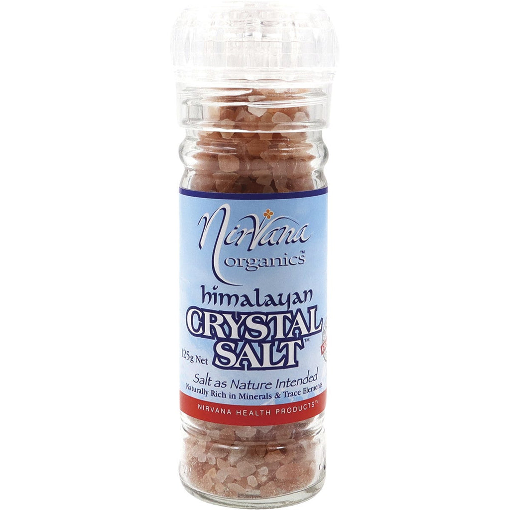 Himalayan Salt Granules Glass Grinder 125g