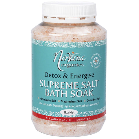 Supreme Salt Detox & Energise Bath Soak 1kg