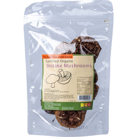 Shiitake Mushrooms 40g