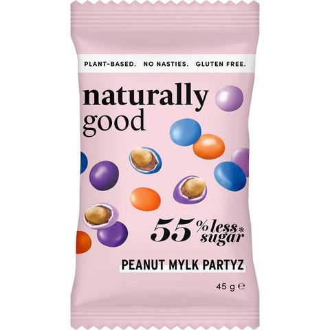 Peanut Mylk Partyz 55% less sugar 10x45g