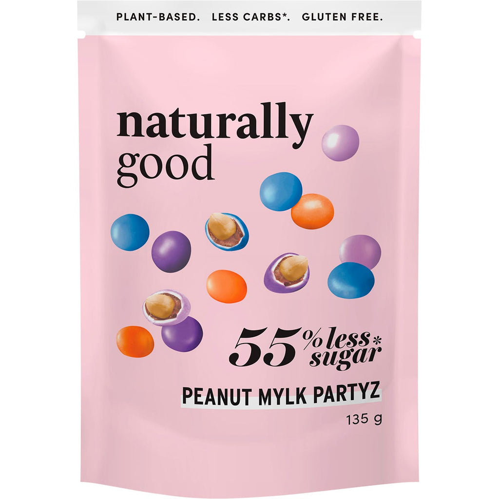 Peanut Mylk Partyz 55% less sugar 6x135g