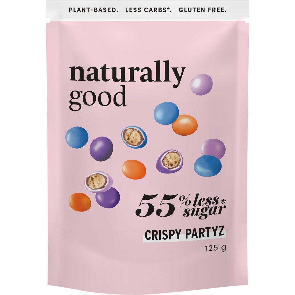 Crispy Partyz 55% less sugar 6x125g