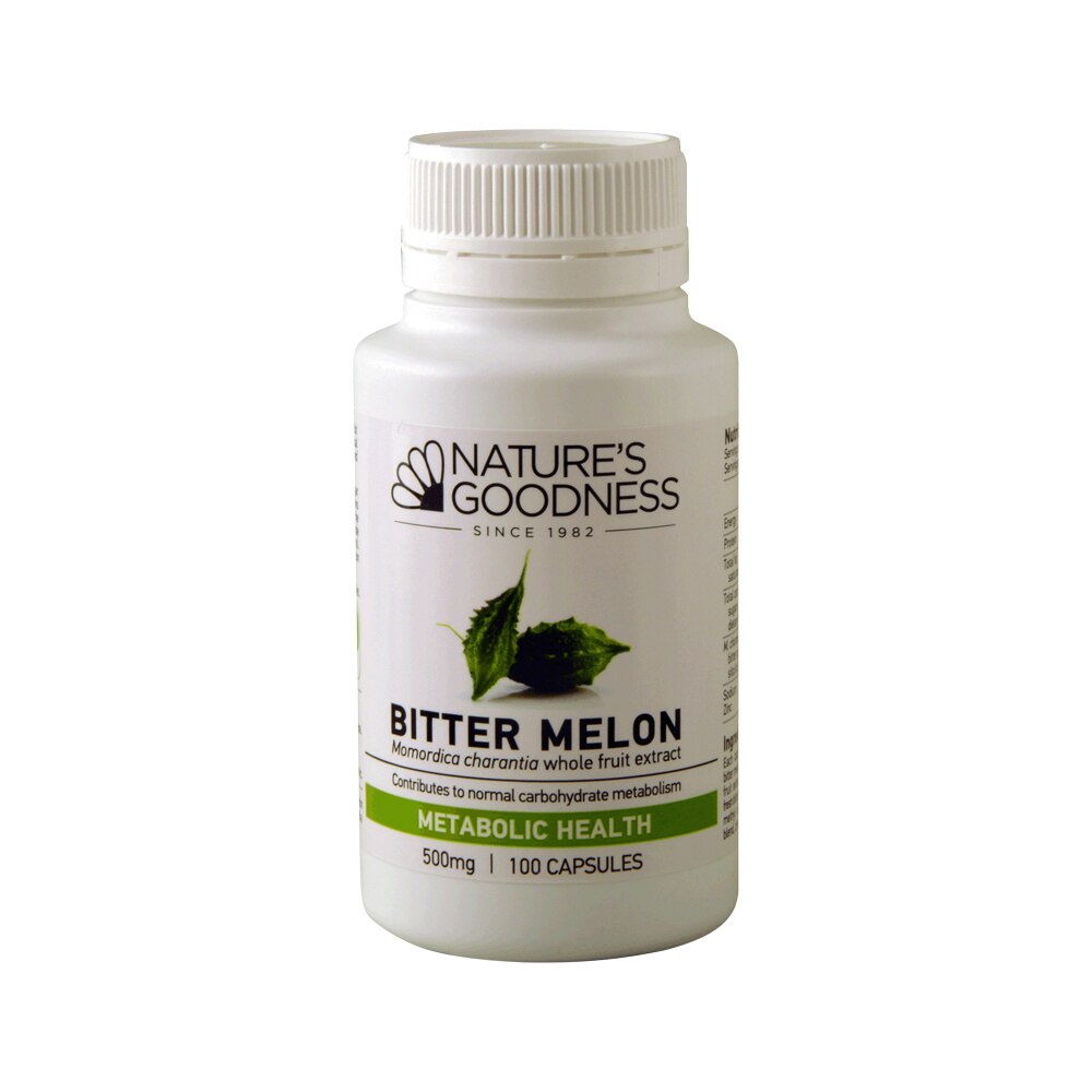 Nat Goodness Bitter Melon 500mg 100c