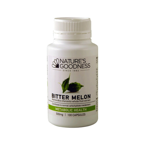 Nat Goodness Bitter Melon 500mg 100c