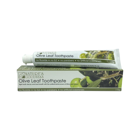 Nat Goodness Toothpaste Olive Leaf 110g