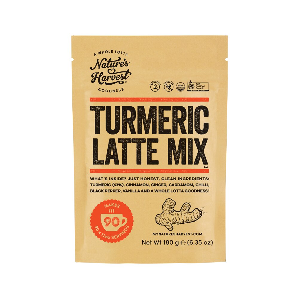 Nature's Harvest Org Turmeric Latte Mix 180g