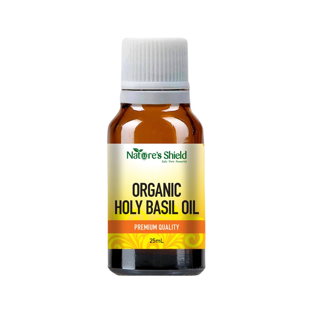 Nature's Shield Org Essential Oil Holy Basil 25ml