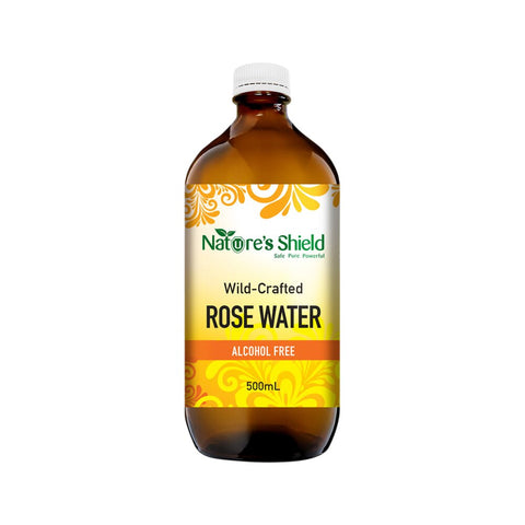 Nature's Shield Wild Crafted Rose Water 500ml