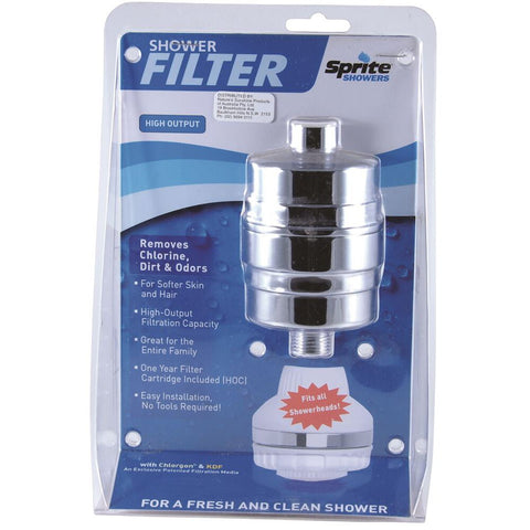 Nature's Sunshine Shower Filter Unit Chrome