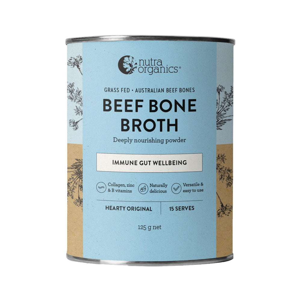 Nutra Org Bone Broth Beef Hearty Original 125g