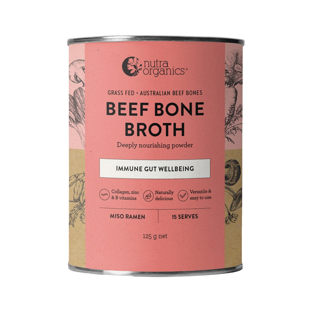 Nutra Org Bone Broth Beef Miso Ramen 125g