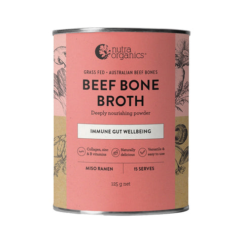 Nutra Org Bone Broth Beef Miso Ramen 125g
