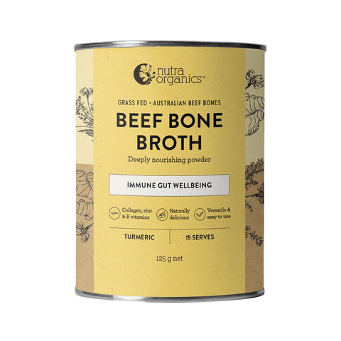 Nutra Org Bone Broth Beef Turmeric 125g