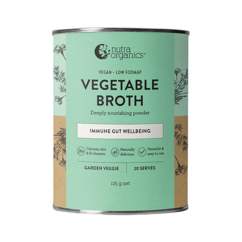 Nutra Org Broth Vegetable Garden Veggie 125g