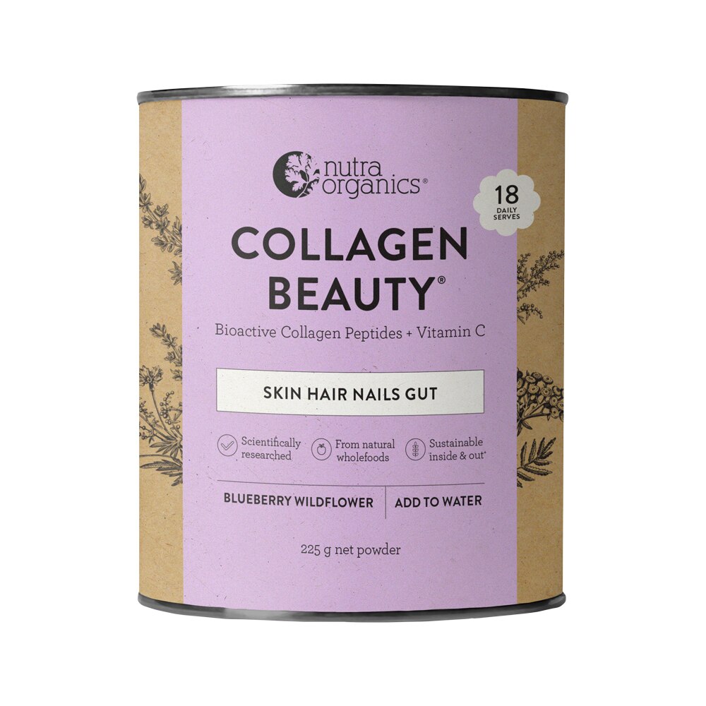 Nutra Org Collagen Beauty Blueberry Wildflower 225g