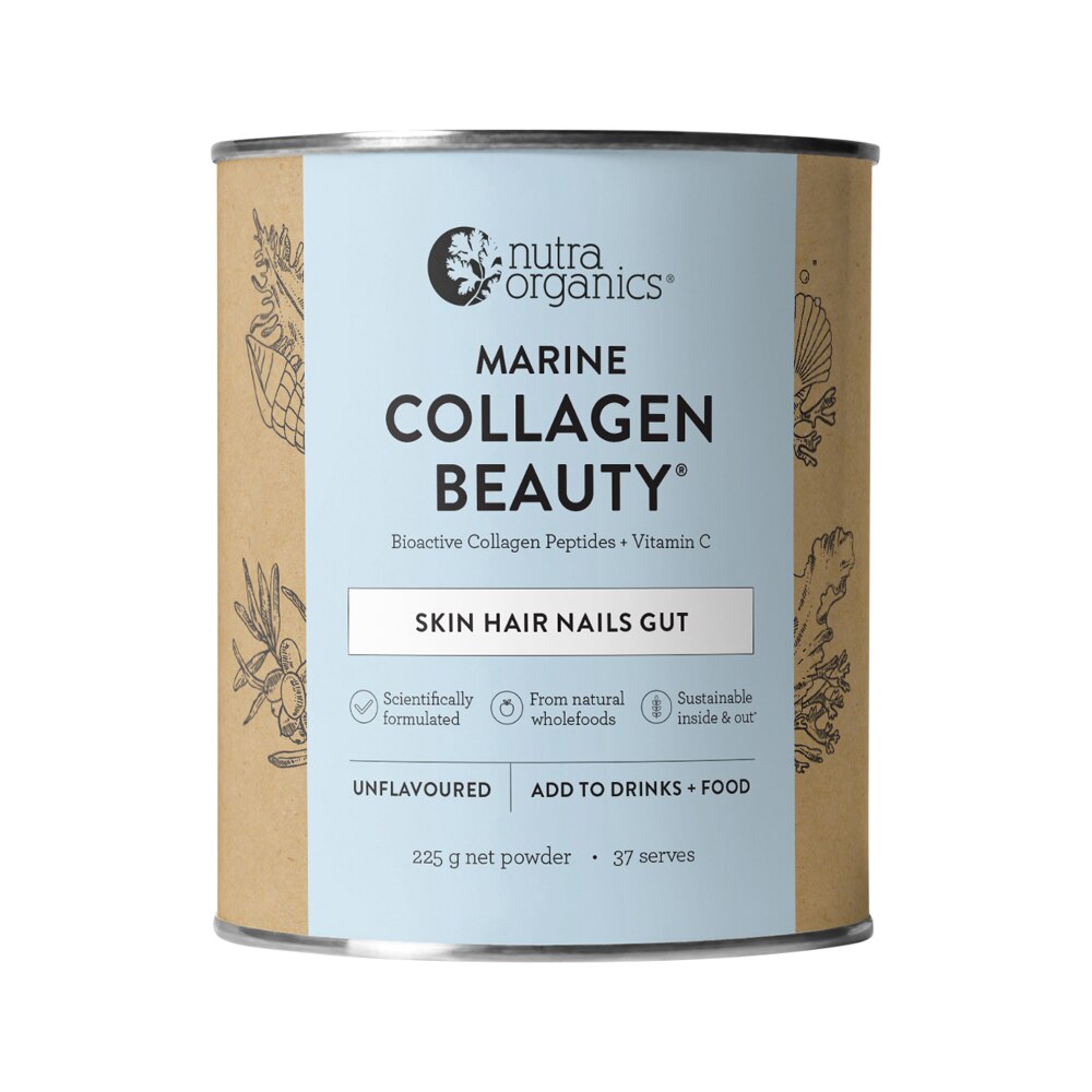 Nutra Org Collagen Beauty Marine Unflavoured 225g