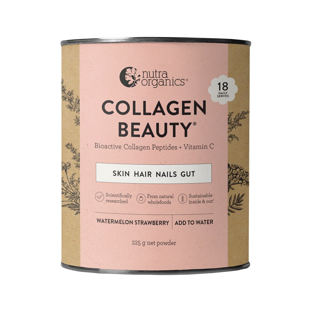 Nutra Org Collagen Beauty Watermelon Strawberry 225g