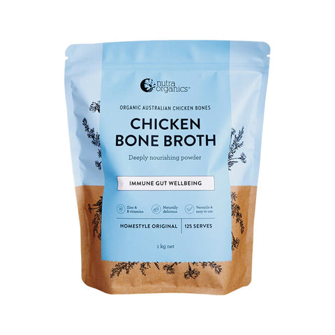 Nutra Org Org Bone Broth Chicken Homestyle Original 1kg