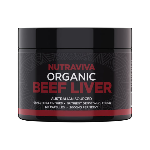 Nutraviva Beef Liver Organic 120c