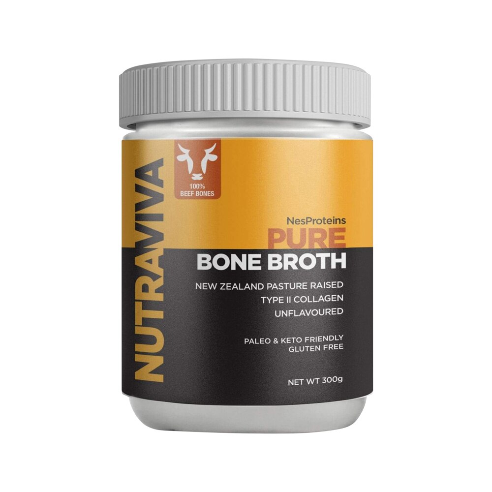 Nutraviva Bone Broth Beef Pure 300g