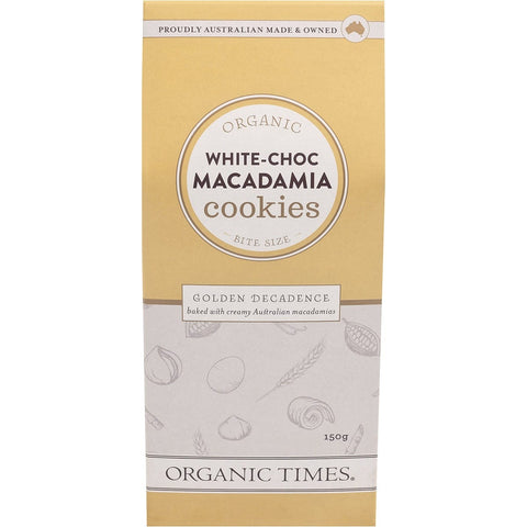 Cookies White Choc Macadamia 150g