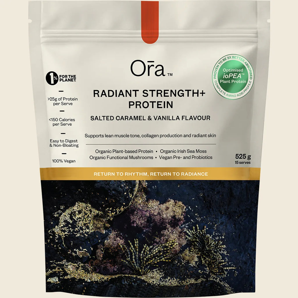 Radiant Strength+ Protein Salted Caramel & Vanilla 525g
