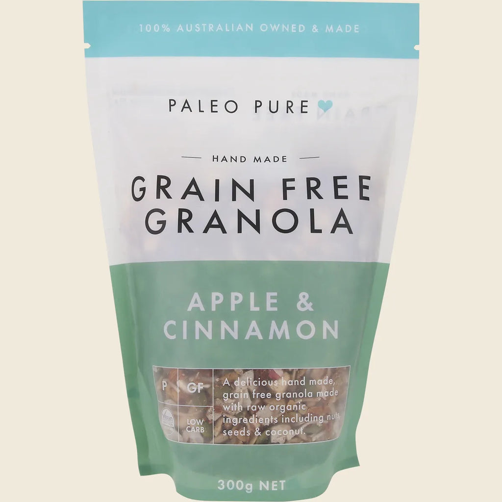 Organic Grain Free Granola Apple & Cinnamon 300g