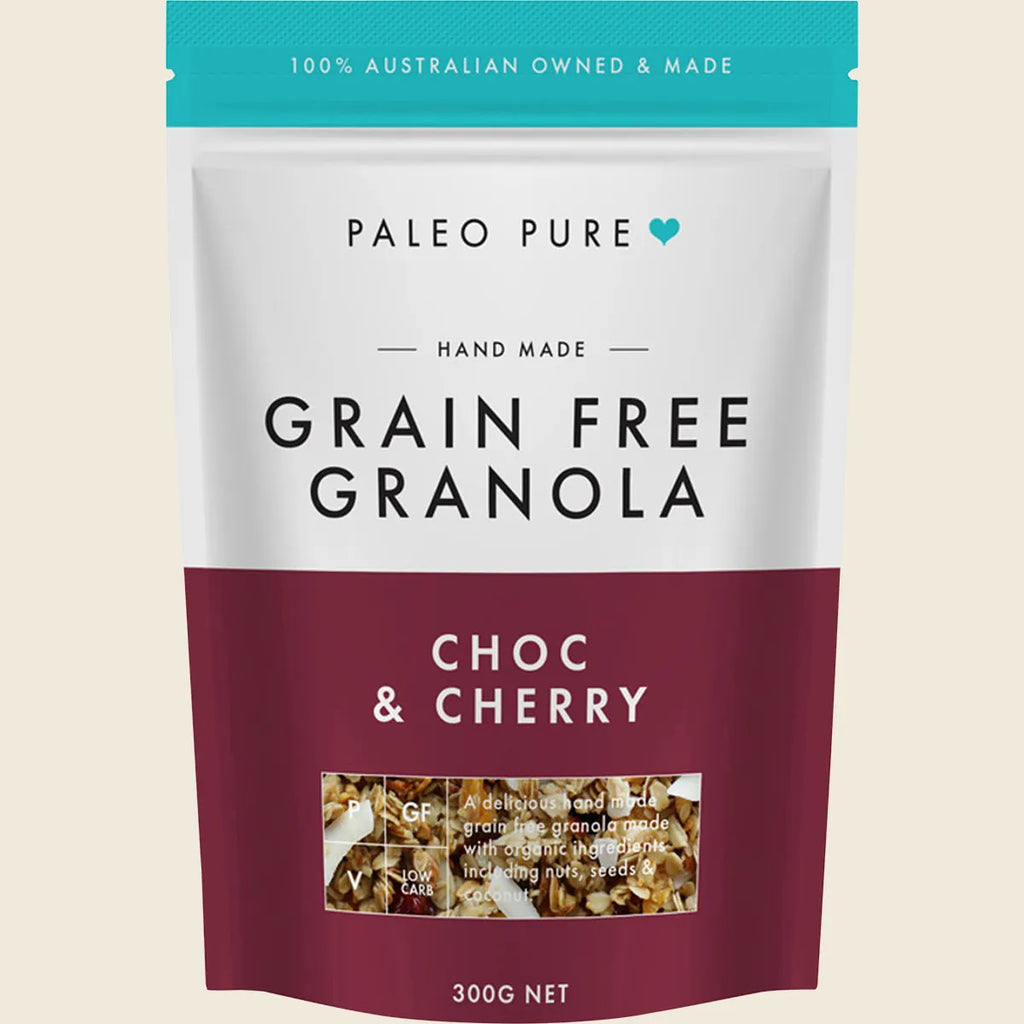 Organic Grain Free Granola Choc & Cherry 300g