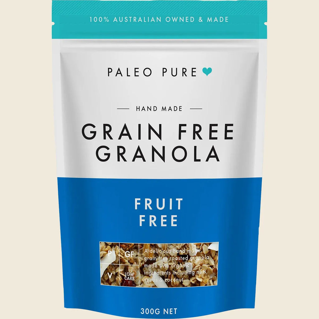 Organic Grain Free Granola Fruit Free 300g