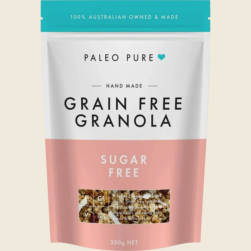 Organic Grain Free Granola Sugar Free 300g