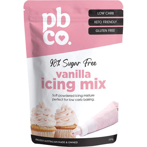 Vanilla Icing Mix 98% Sugar Free 300g