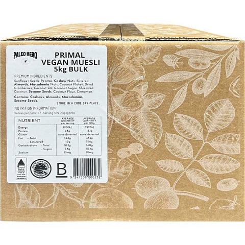 Vegan Muesli Bulk 5kg