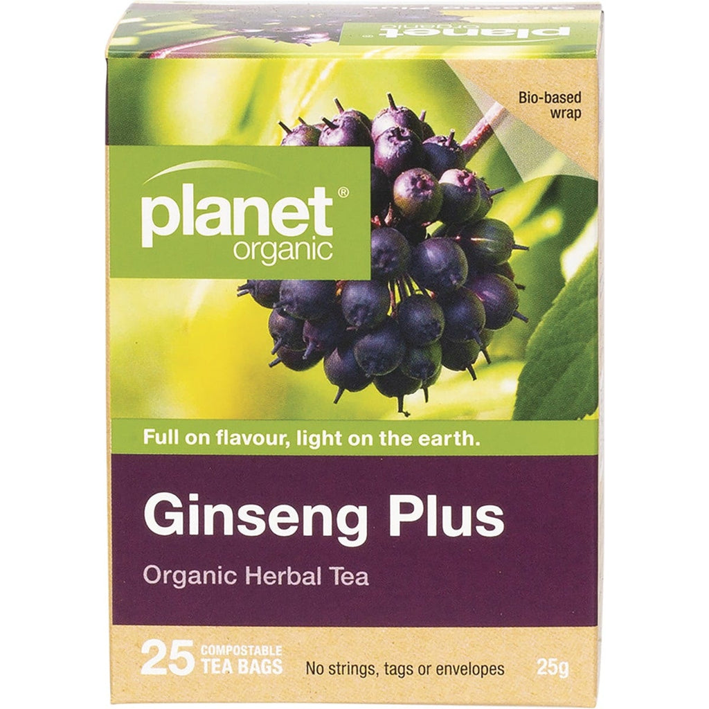 Ginseng Plus Herbal Tea Bags 25pk