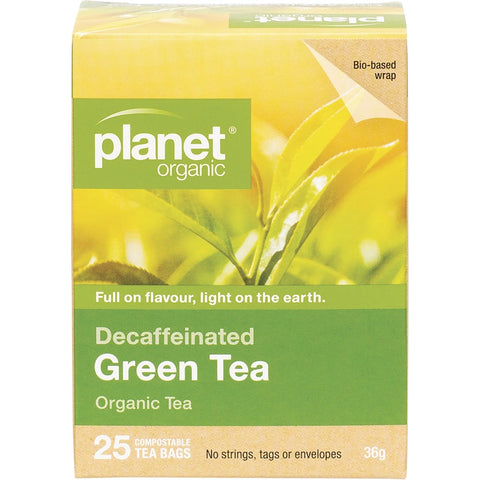 Green Tea – Decaffeinated Herbal Tea Bags 25pk