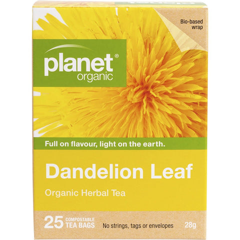 Dandelion Leaf Herbal Tea Bags 25pk