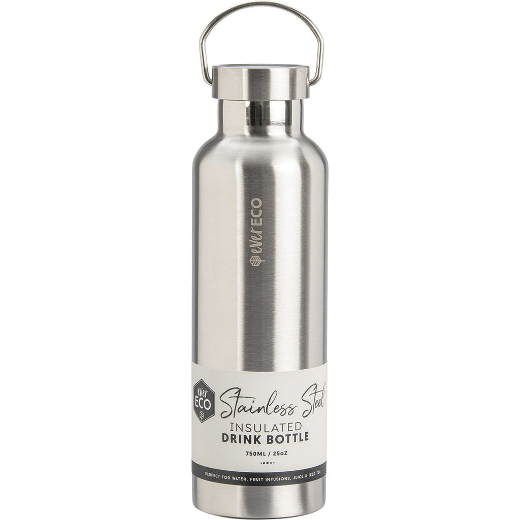 Insulated Stainless Steel Bottle Brushed Stainless 750ml