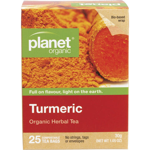 Turmeric Herbal Tea Bags 25pk