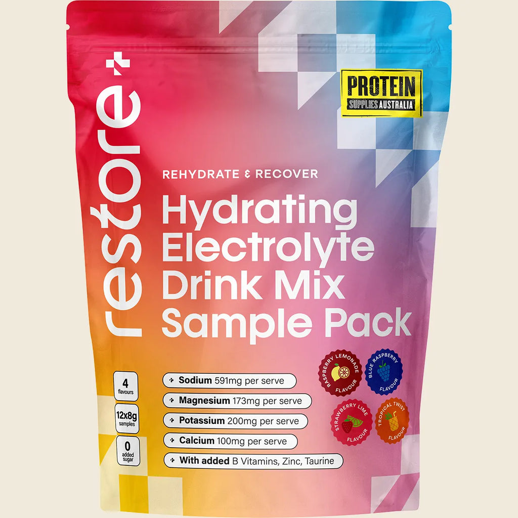 Restore Electrolyte Drink Mix Sample Pack 12pk