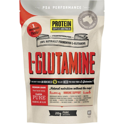 L-Glutamine Plant Based Pure 200g