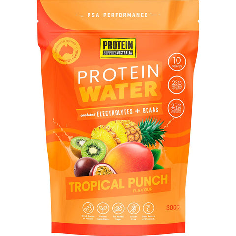 Protein Water Tropical Punch 300g