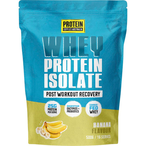 WPI Whey Protein Isolate Banana 500g