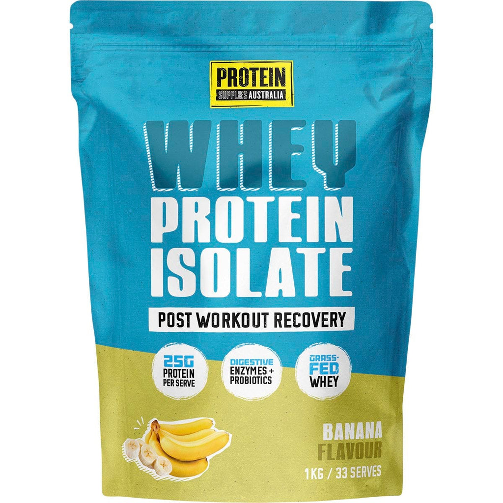 WPI Whey Protein Isolate Banana 1kg