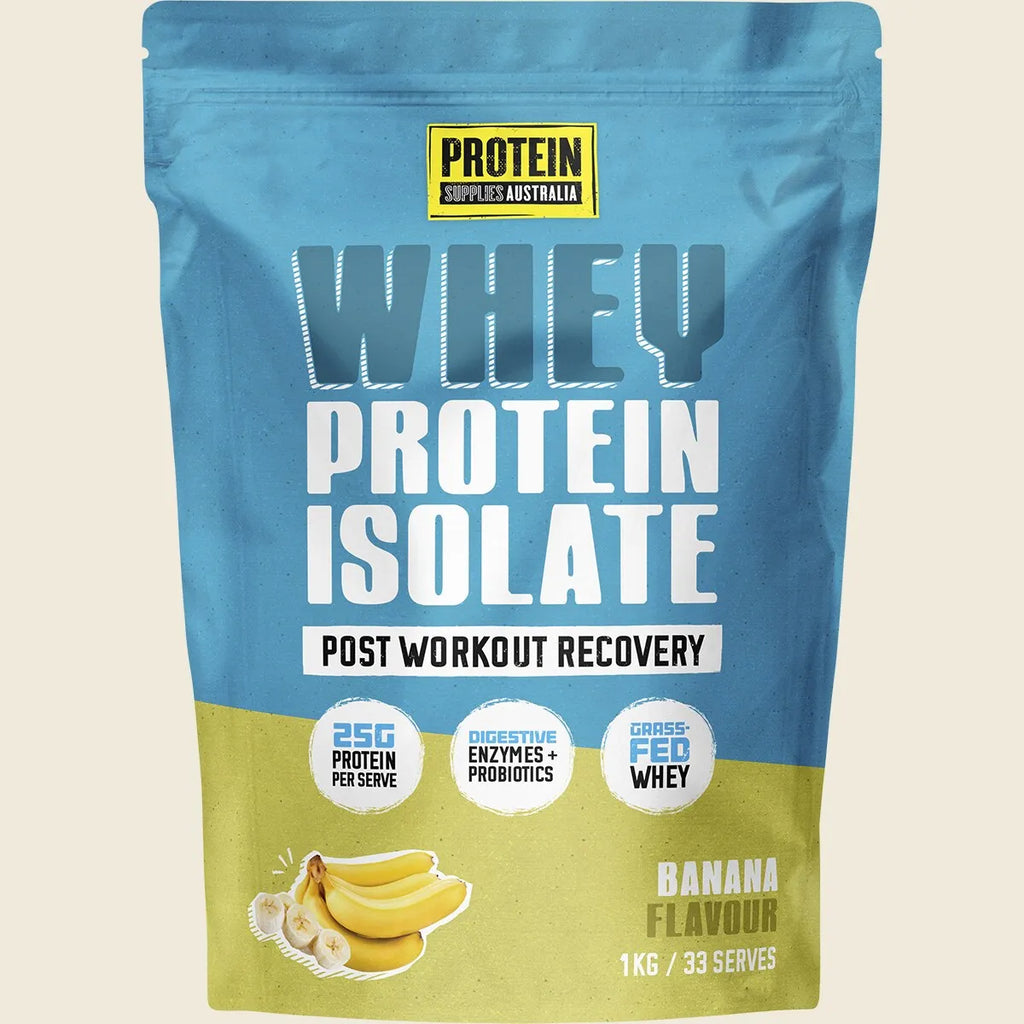 WPI Whey Protein Isolate Banana 1kg