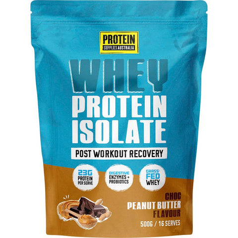 WPI Whey Protein Isolate Choc Peanut Butter 500g
