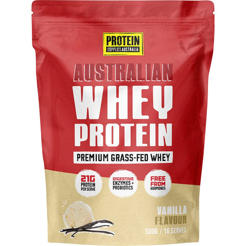 Australian Whey Protein Vanilla 500g