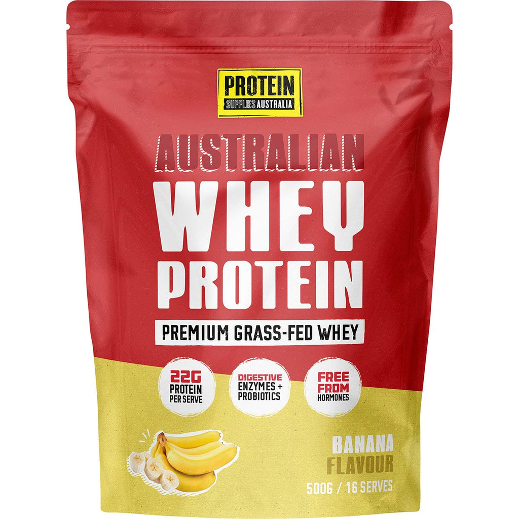 Australian Whey Protein Banana 500g
